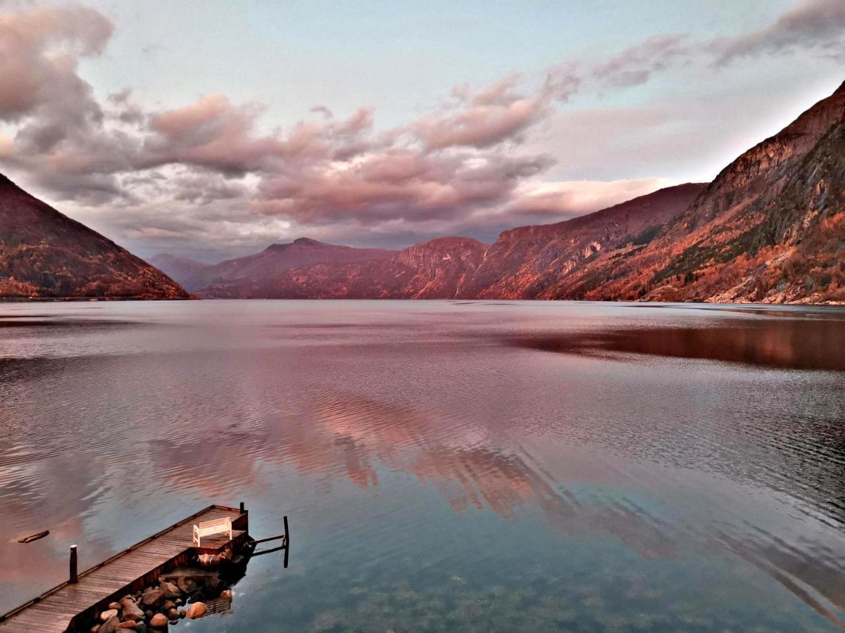 Fjordperlen Villa Ейдфиорд Екстериор снимка