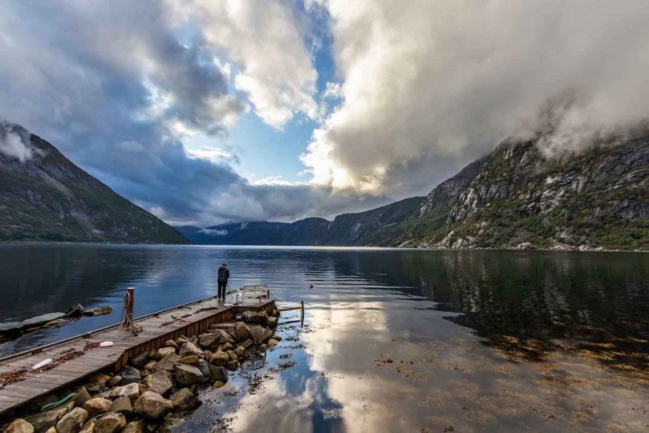 Fjordperlen Villa Ейдфиорд Екстериор снимка